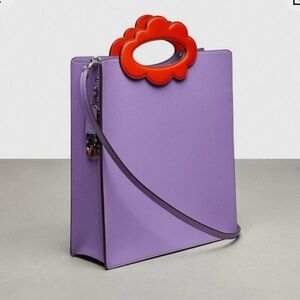 COACHTOPIA Purple and Orange tote